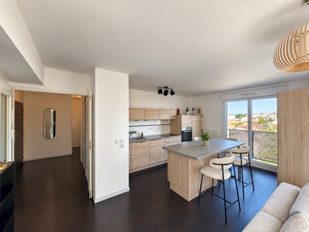 Appartement 3 pièces 68 m² – Terrasse 30 m² – Carrières-sous-Poissy - Photo 2 - Carrières sous poissy