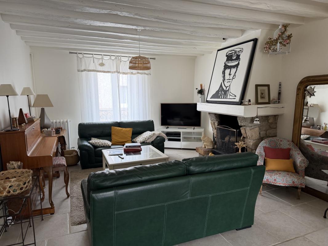 A VENDRE MAISON ANCIENNE TOTALEMENT RESTAUREE - Photo 2 - ANGERVILLE