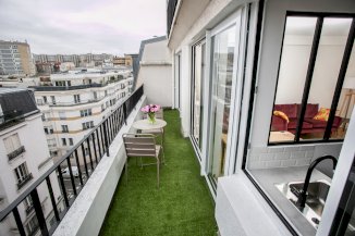 Appartement 2 pièces lumineux, calme avec terrasse - Paris (75015)